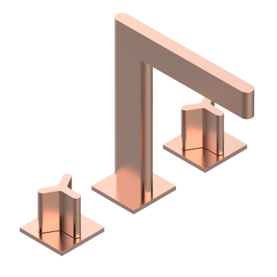 THG Paris Icon-X Widespread Lavatory Set with Drain by THG Paris
