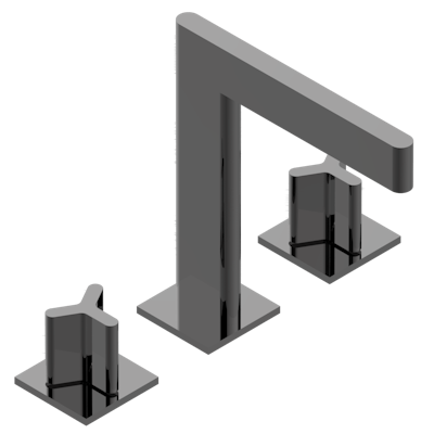 THG Paris Icon-X Widespread Lavatory Set with Drain by THG Paris