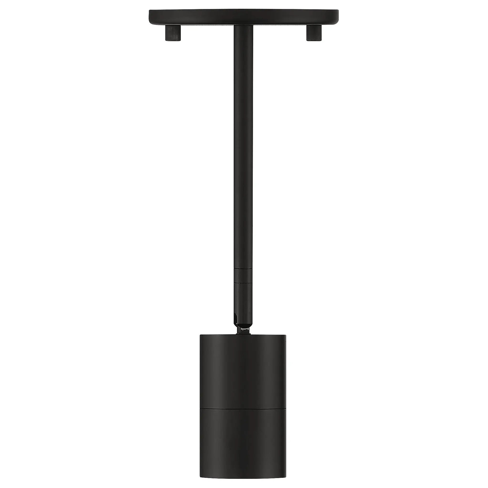 matte black led wall or ceiling spotlight