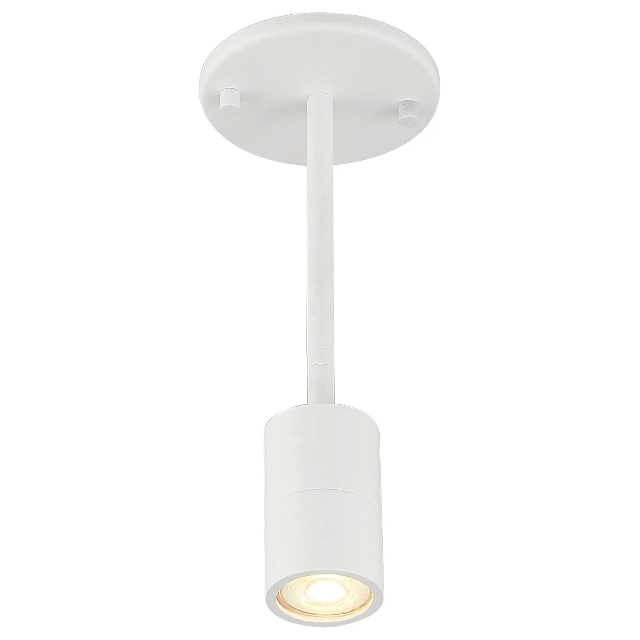 matte white led wall or ceiling spotlight