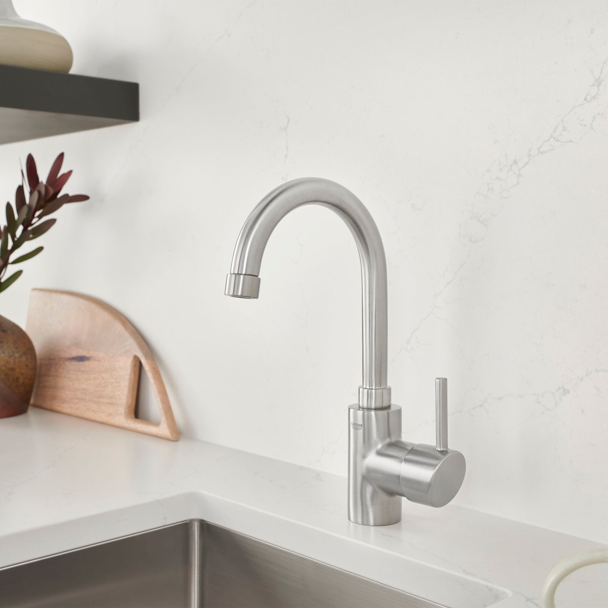 supersteel infinity bar faucet