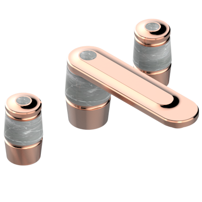 THG Paris Corvair Fior Di Bosco Widespread Lavatory Set with Drain by THG Paris
