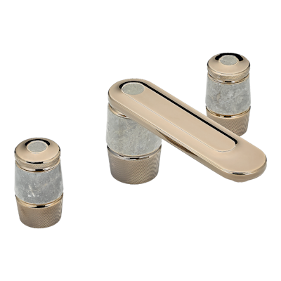 THG Paris Corvair Fior Di Bosco Widespread Lavatory Set with Drain by THG Paris