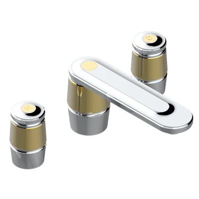 THG Paris Corvair Widespread Lavatory Set with Drain