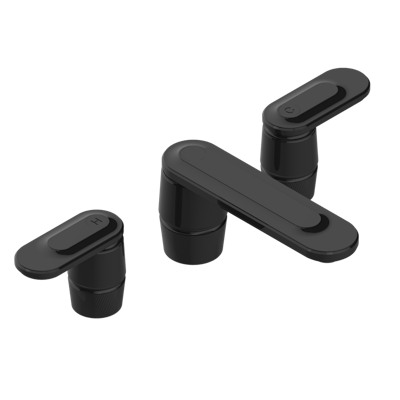 THG Paris Corvair with Lever Handles Widespread Lavatory Set with Drain by THG Paris