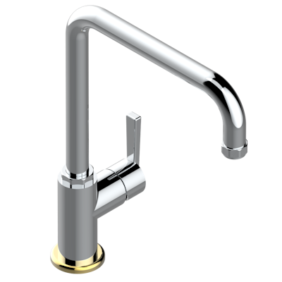 THG Paris Saint-Germain Single Hole Kitchen Faucet with Swivel Spout by THG Paris