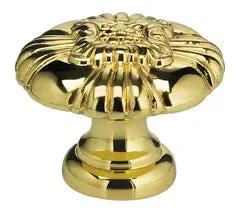 Omnia Ornate Solid Brass Ornate Cabinet Knob by Omnia