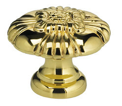 Omnia Ornate Solid Brass Ornate Cabinet Knob