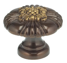 Omnia Ornate Solid Brass Ornate Cabinet Knob