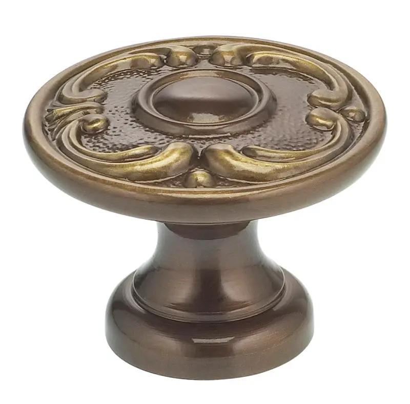 Omnia Ornate Solid Brass Ornate Cabinet Knob by Omnia