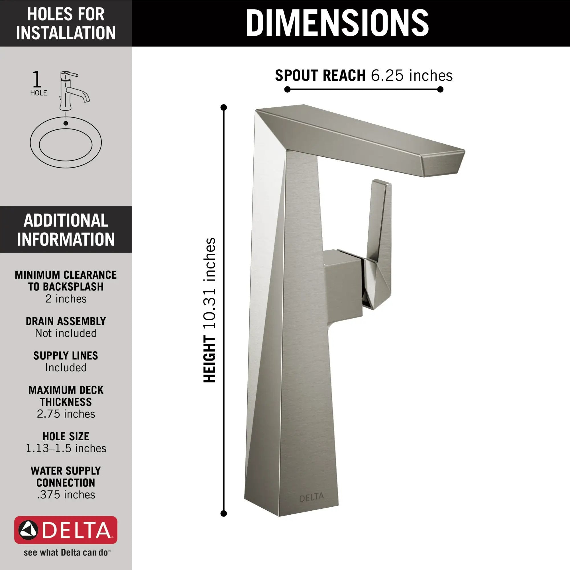 lumicoat stainless bathroom faucet