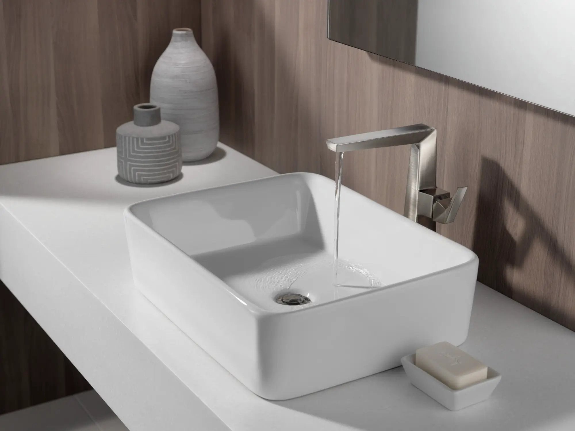 lumicoat stainless bathroom faucet