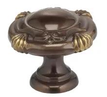 Omnia Ornate Solid Brass Ornate Cabinet Knob by Omnia