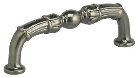 lacquered polished nickel knob