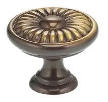 Omnia Ornate Solid Brass Ornate Cabinet Knob by Omnia