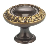 Omnia Ornate Solid Brass Ornate Cabinet Knob
