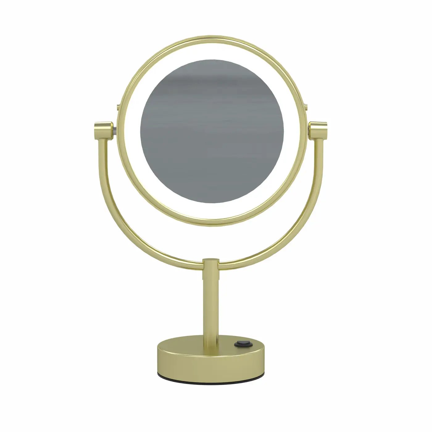 Aptations Kimball and Young Neo Modern LED Lighted Freestanding Mirror by Aptations