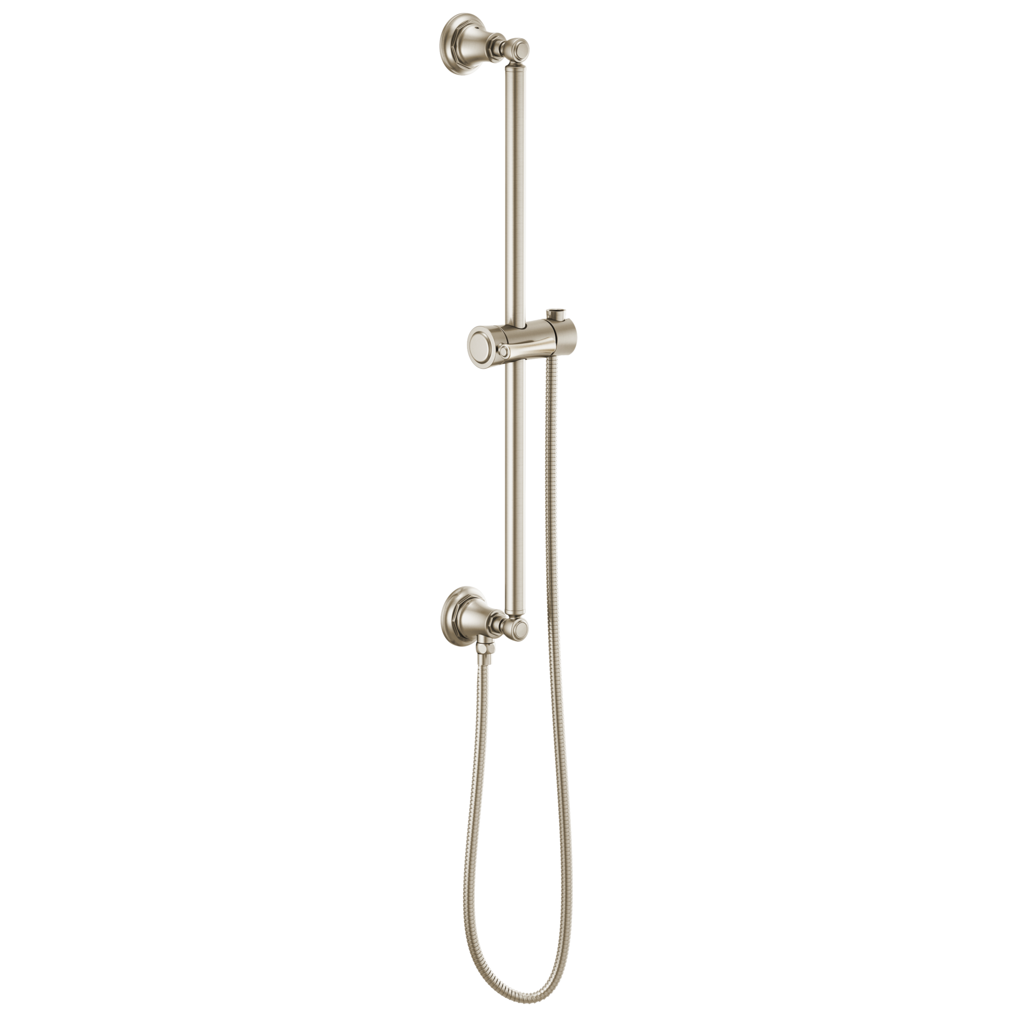 Brizo Universal Showering Classic Round Slide Bar With Hose