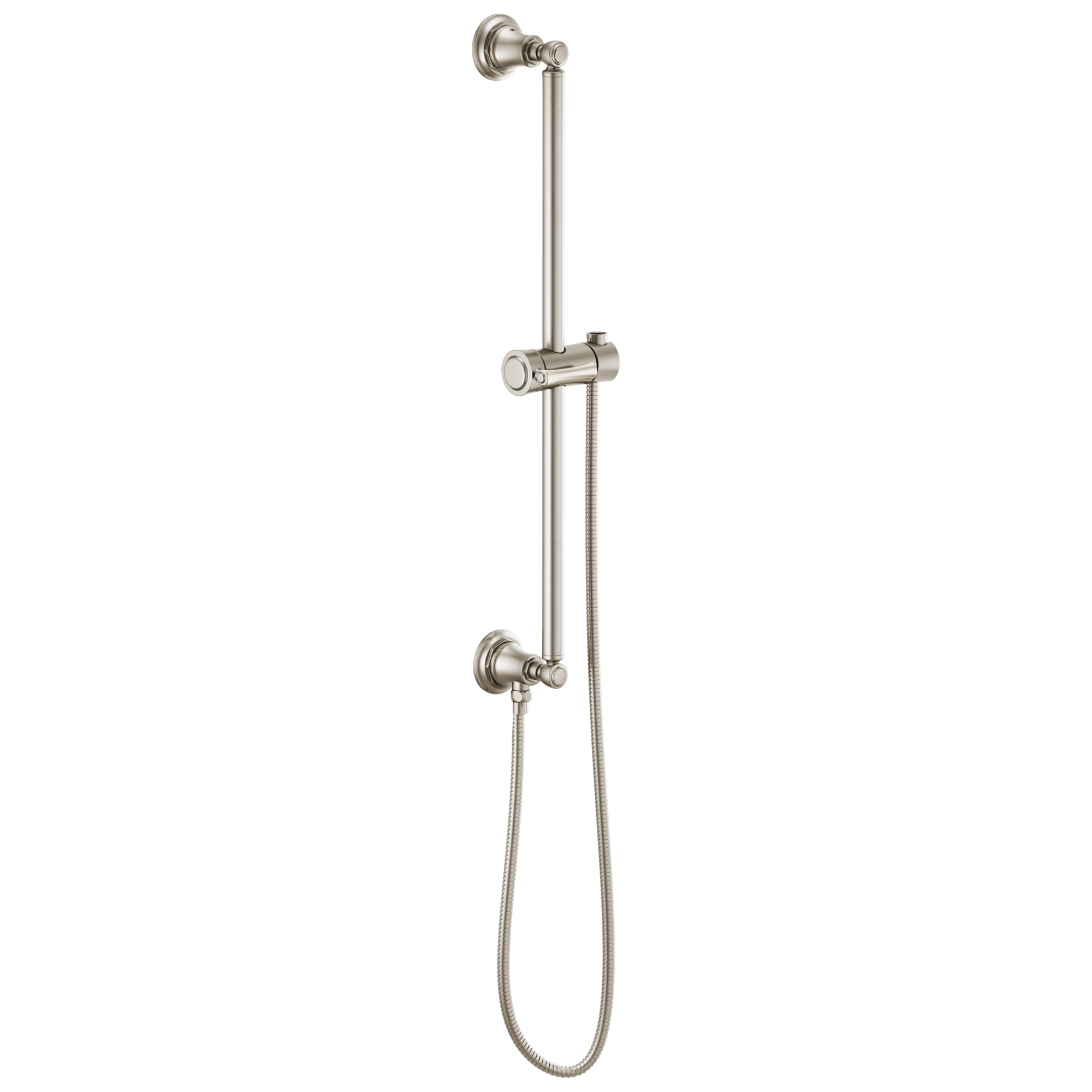 Brizo Universal Showering Classic Round Slide Bar With Hose