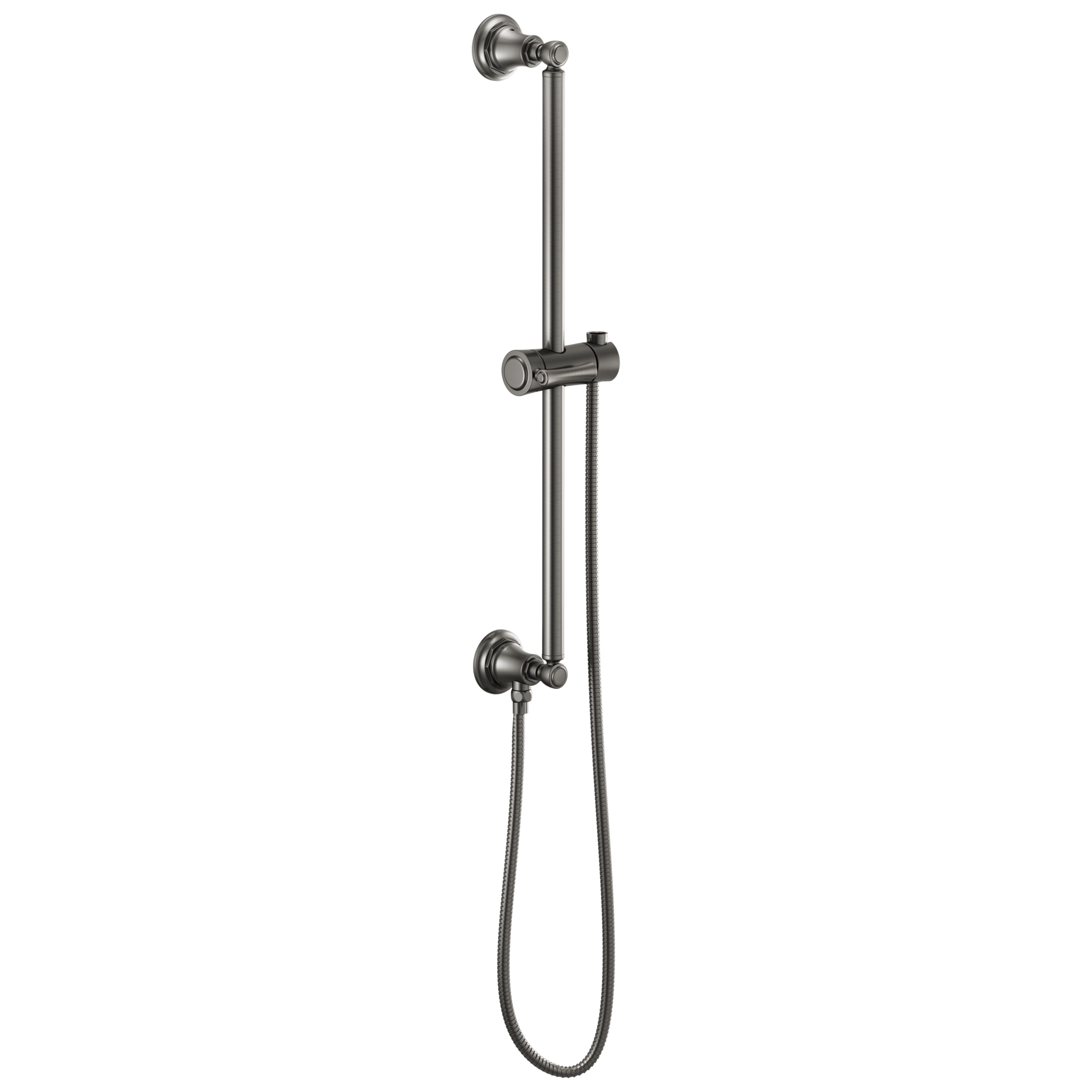 Brizo Universal Showering Classic Round Slide Bar With Hose by Brizo