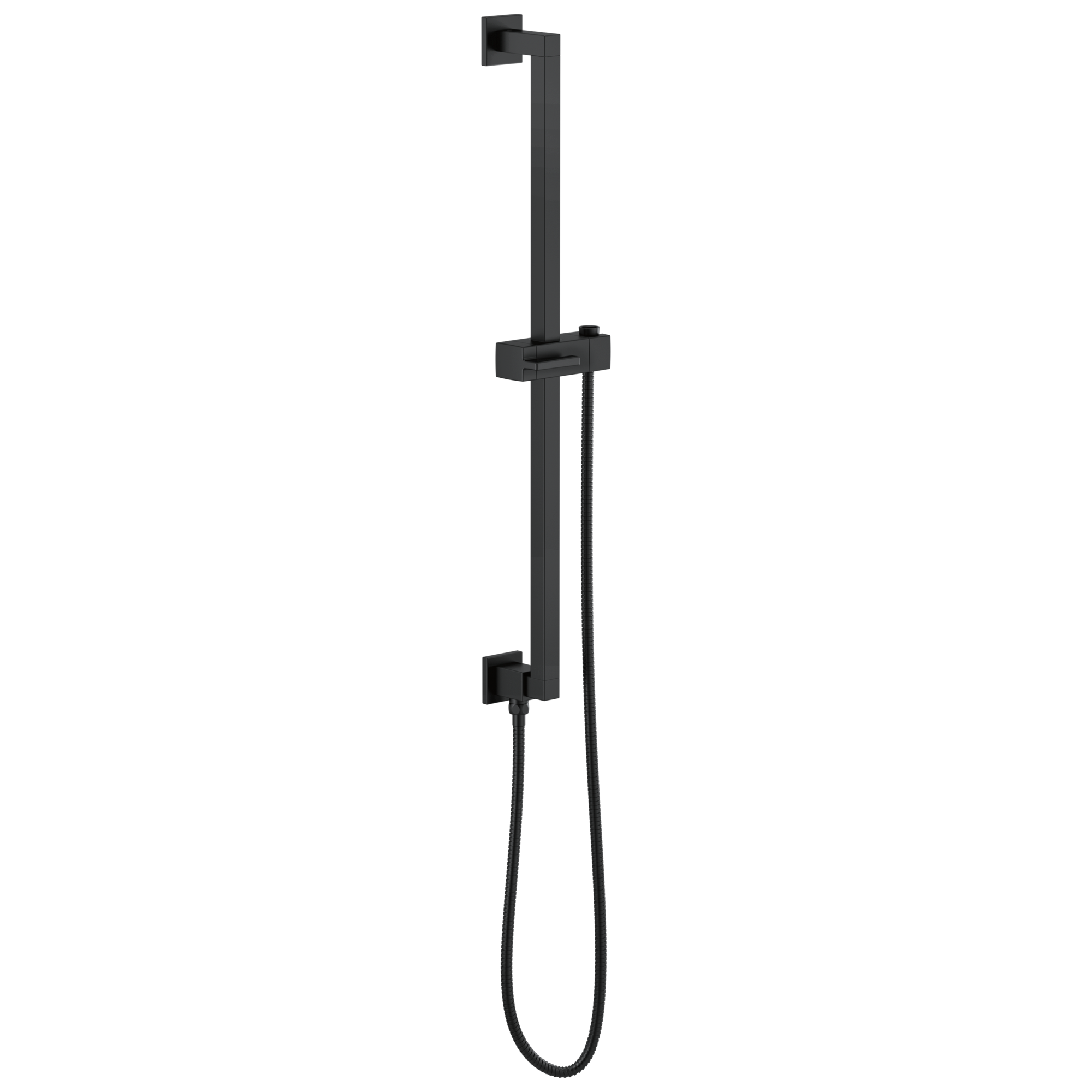 Brizo Universal Showering Linear Square Slide Bar With Hose