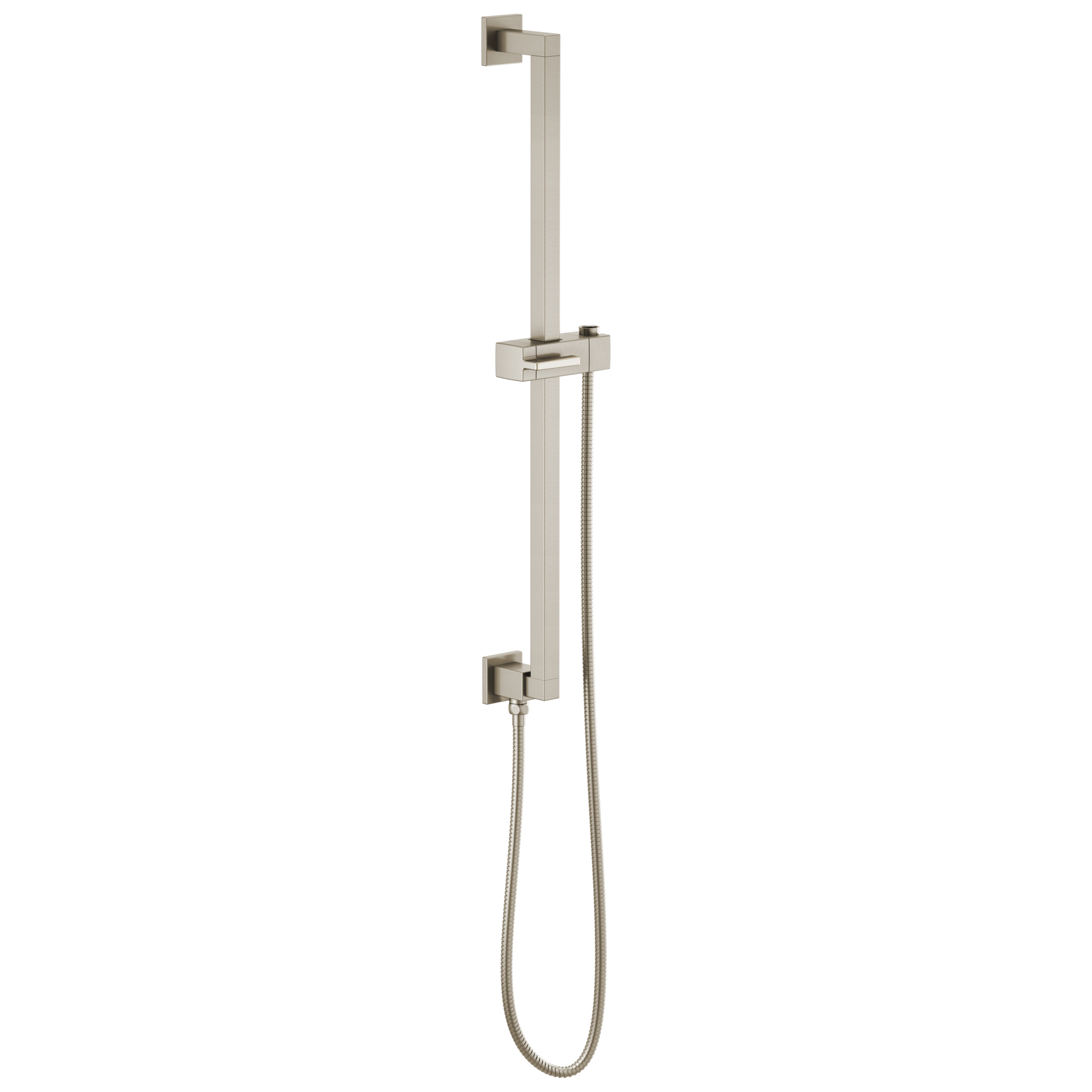 Brizo Universal Showering Linear Square Slide Bar With Hose