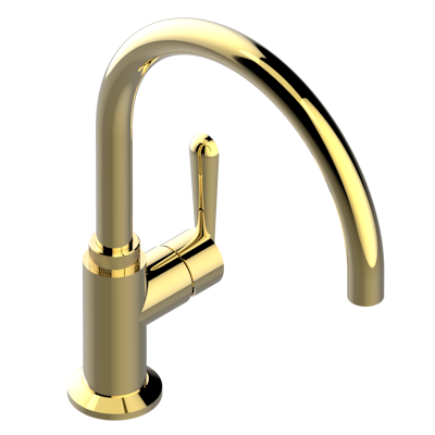THG Paris Dean Single Hole Mixer with Swivel and Side Spray by THG Paris