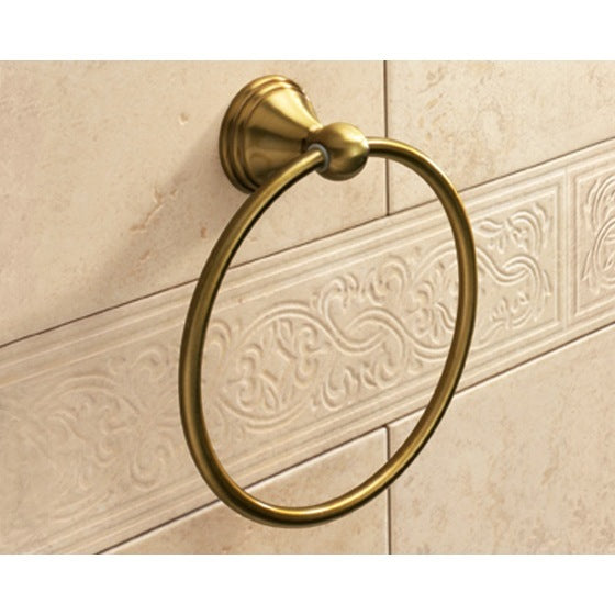 bronze towel ring
