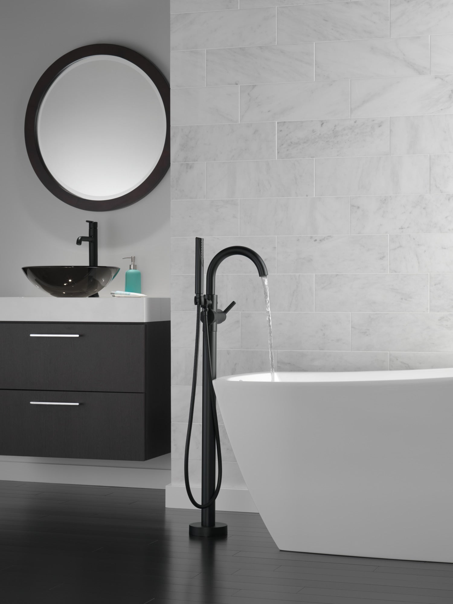matte black bathroom faucet