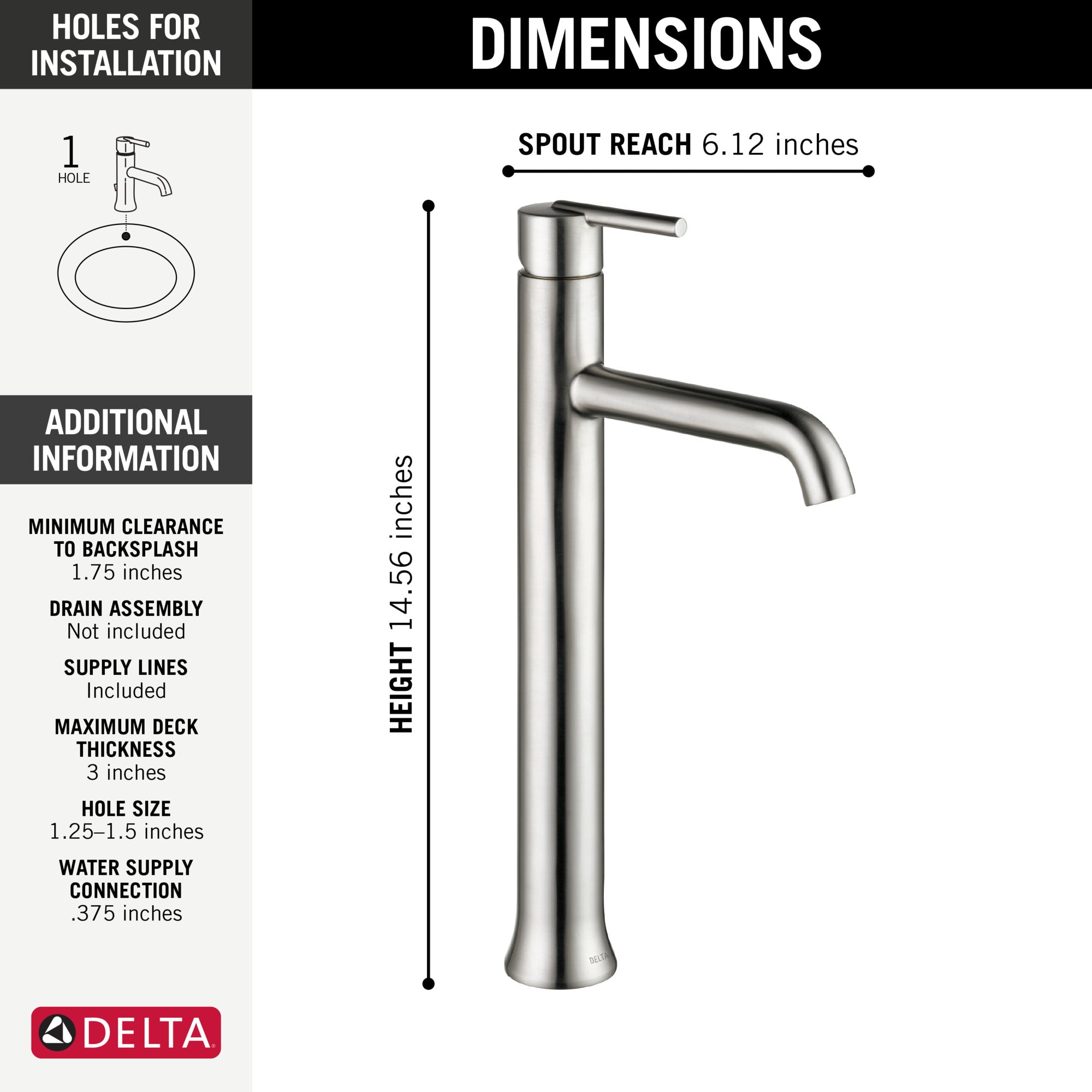 stainless bathroom faucet