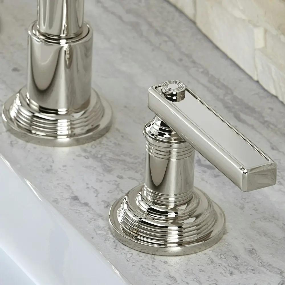 nickel polished faucet