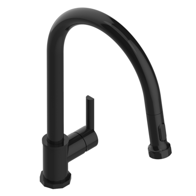 THG Paris Les Ondes Single Hole Pull Out Kitchen Faucet by THG Paris