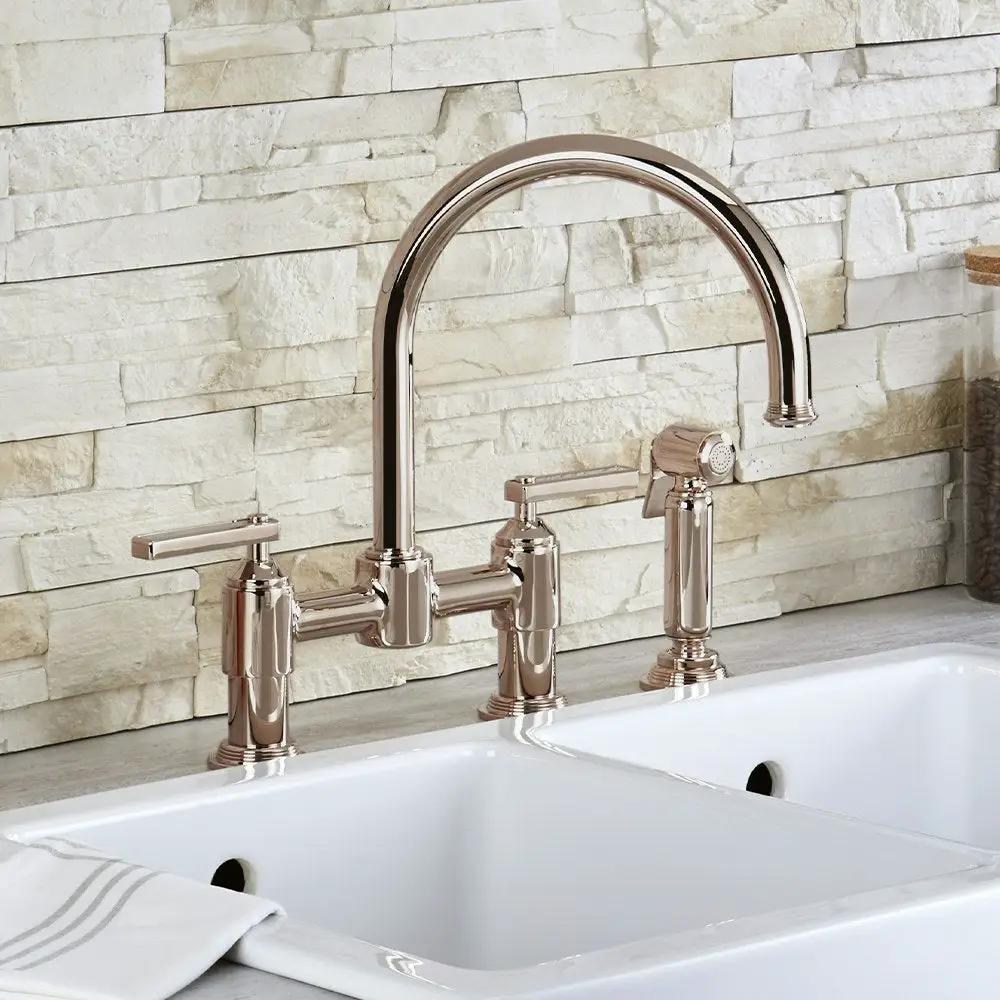 blush pvd faucet