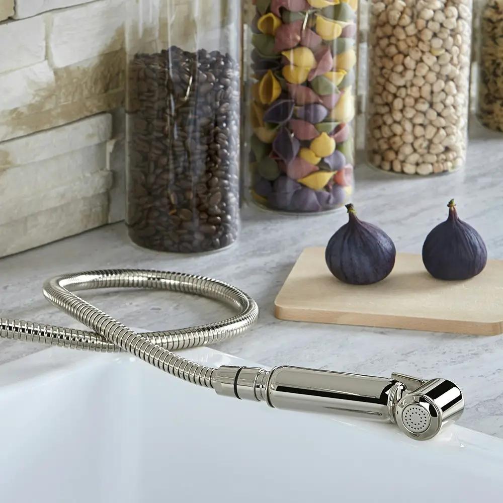 nickel polished faucet