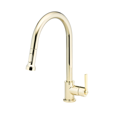 THG Paris Saint-Germain Single Hole Pull Out Kitchen Faucet by THG Paris