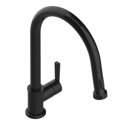 THG Paris Saint-Germain Single Hole Pull Out Kitchen Faucet by THG Paris