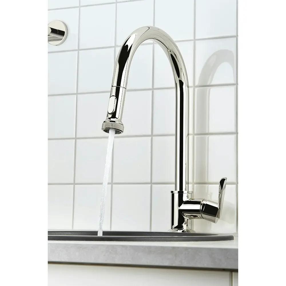 nickel polished faucet