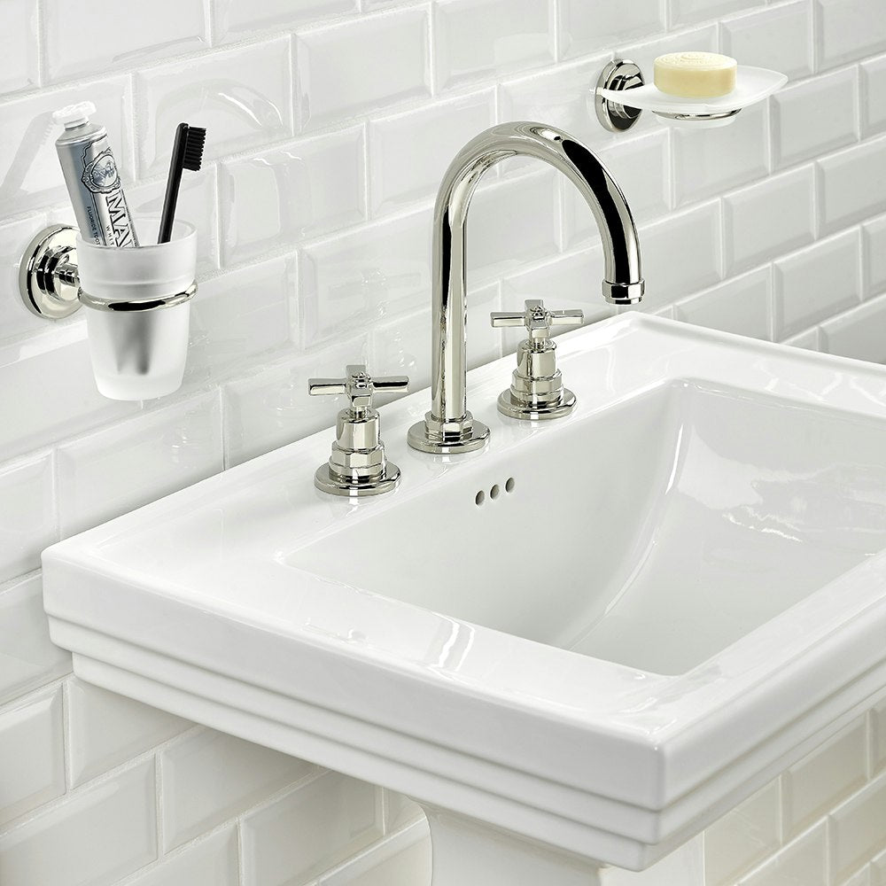 nickel polished faucet