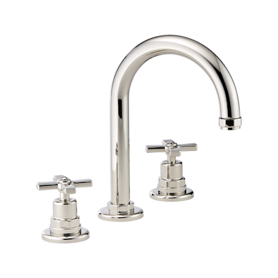 THG Paris Club Saint-Germain Widespread Lavatory Set with Drain by THG Paris