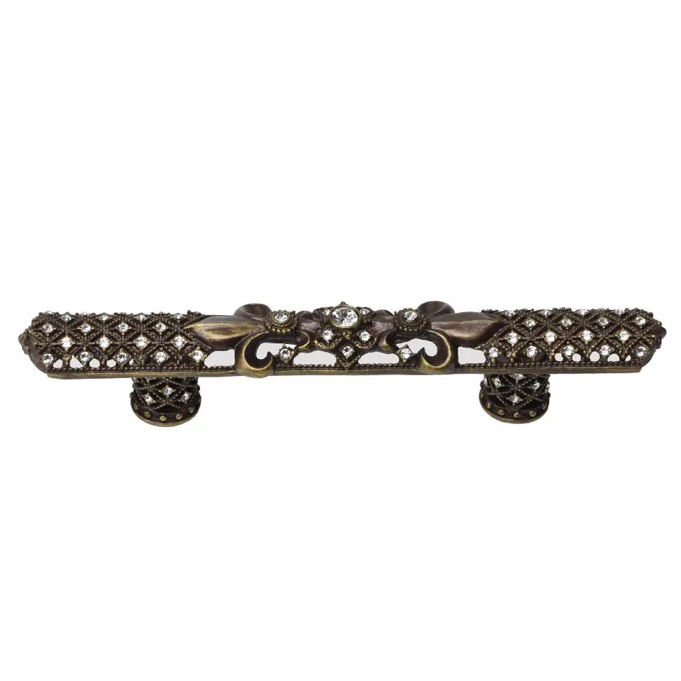 antique brass pull