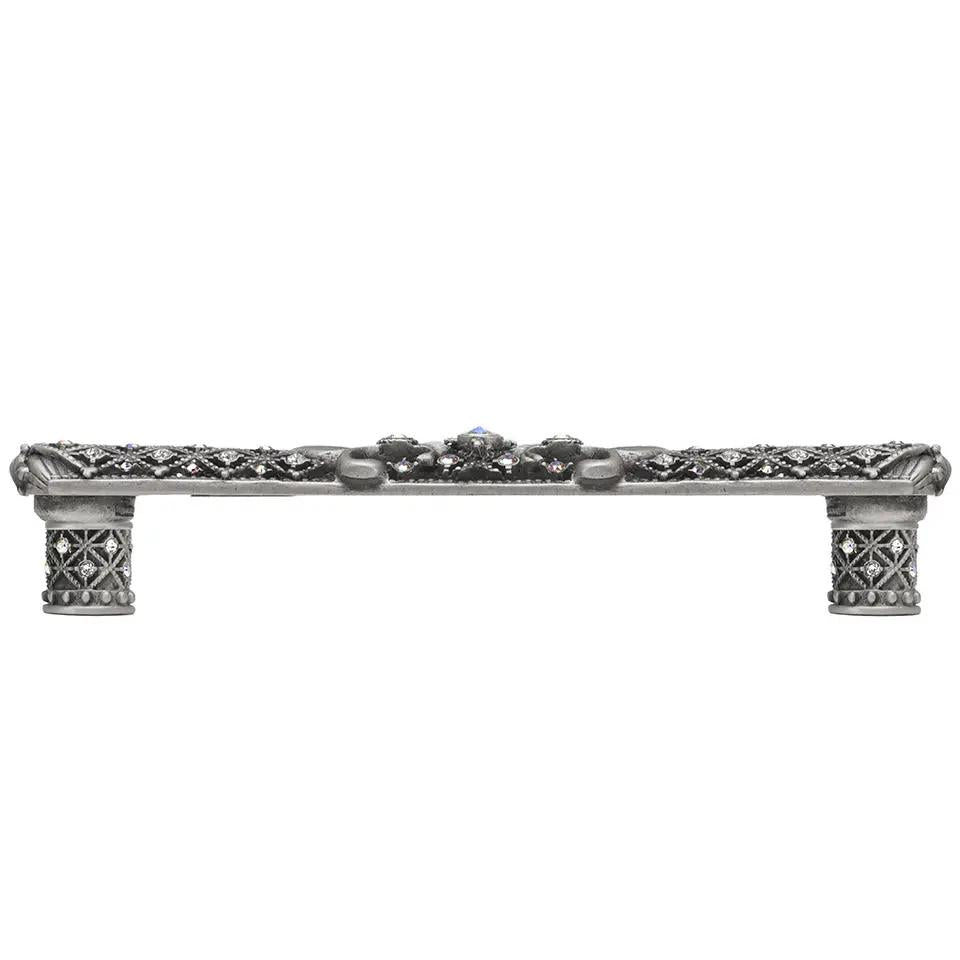 Carpe Diem Versailles Large Pull Fleur De Lys - Decorated with Swarovski Crystals by Carpe Diem