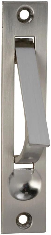 Omnia Floor Stops Solid Brass Sliding Pocket Door Edge Pull by Omnia