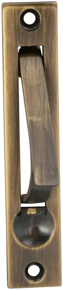 Omnia Solid Brass Sliding Pocket Door Edge Pull by Omnia