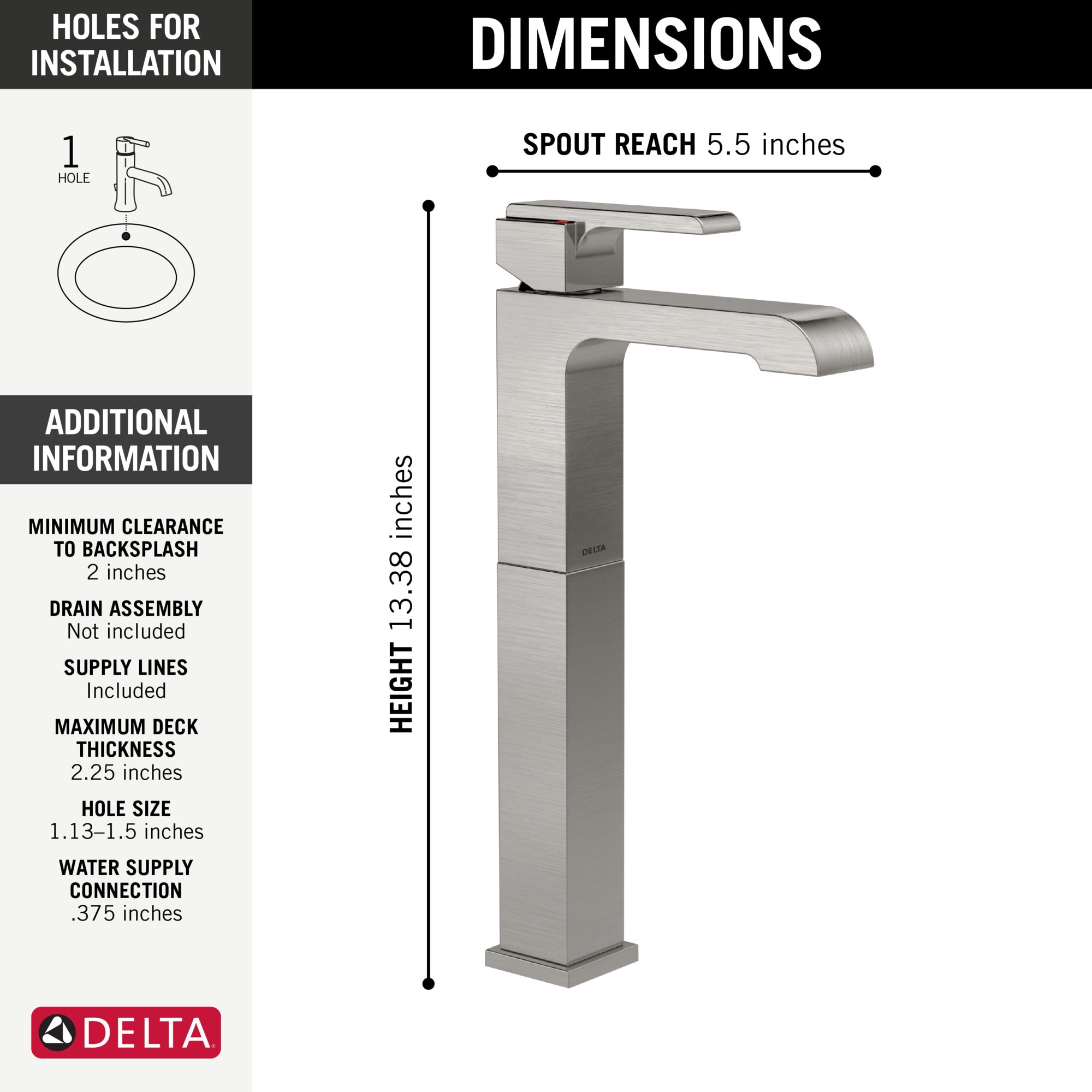 stainless bathroom faucet