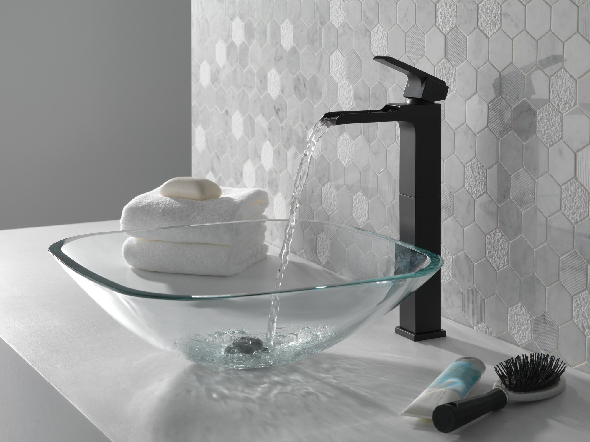 matte black bathroom faucet