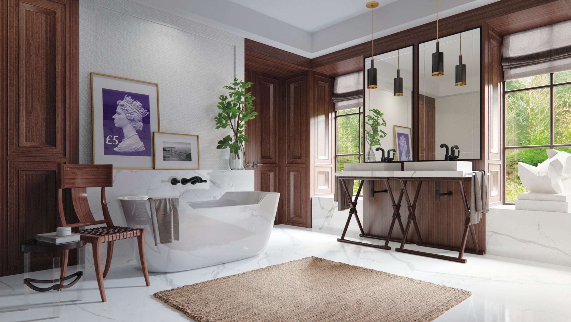 matte black faucet handle