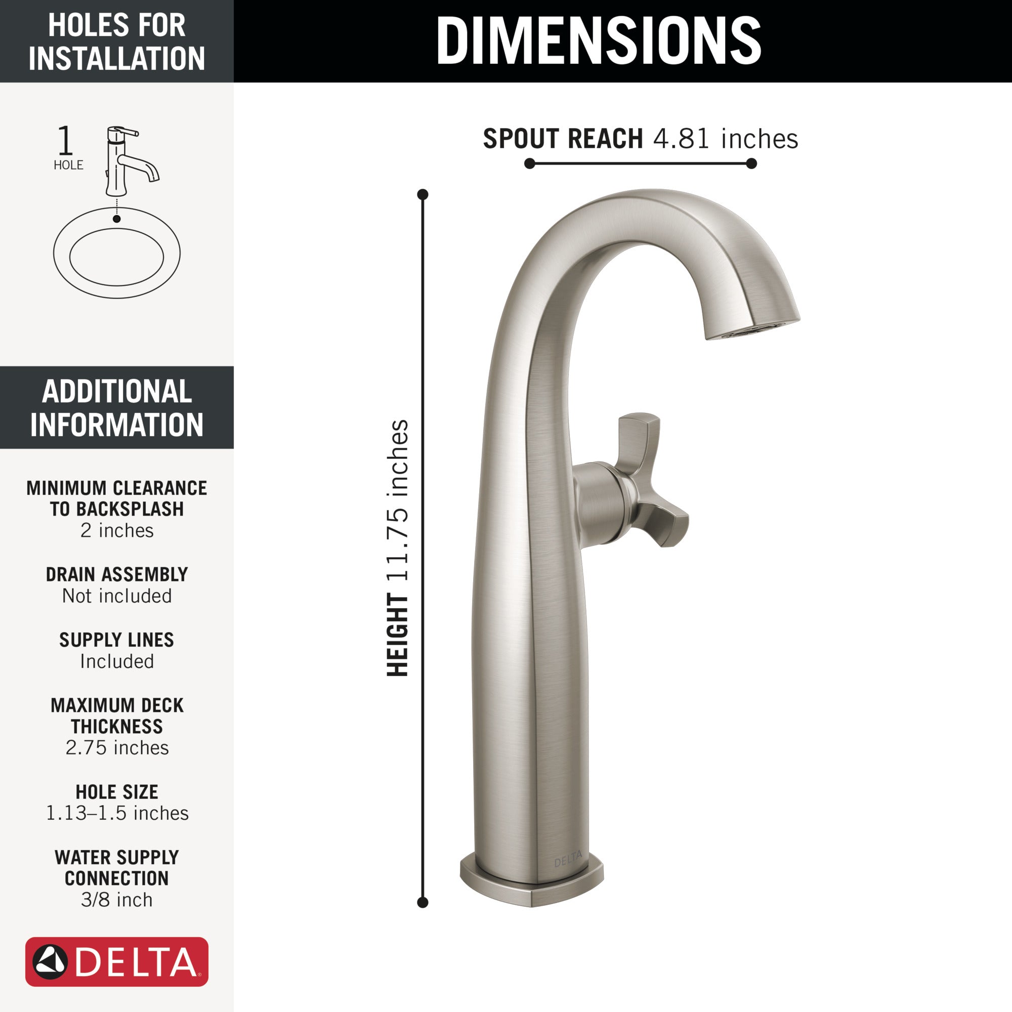 lumicoat stainless bathroom faucet