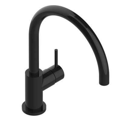 THG Paris Tendance Single Hole Mixer with Swivel and Side Spray by THG Paris