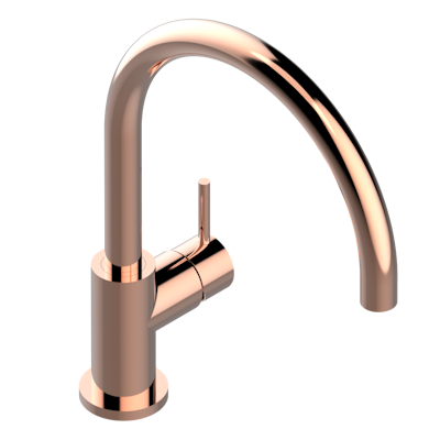 THG Paris Tendance Single Hole Mixer with Swivel and Side Spray by THG Paris