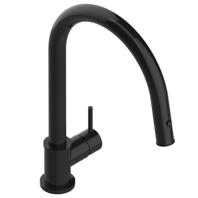 THG Paris Tendance Single Hole Pull Out Kitchen Faucet by THG Paris